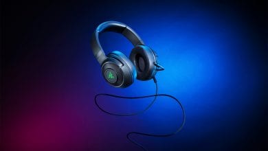 Tận hưởng trải nghiệm game tiện nghi với tai nghe Razer Kraken V3 X siêu nhẹ