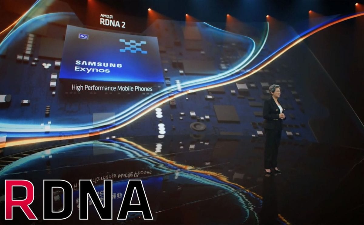Bà Lisa Su công bố về sự hợp tác giữa Samsung và AMD đển khai thác kiến trúc RDNA 2