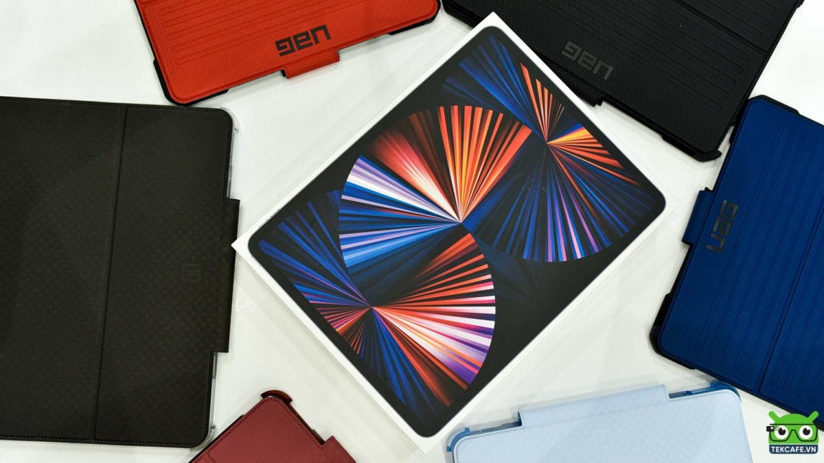 Trên tay nhanh iPad Pro 12.9 (Gen 5) 2021 với hàng loạt phụ kiện của UAG dành riêng cho thế hệ mới