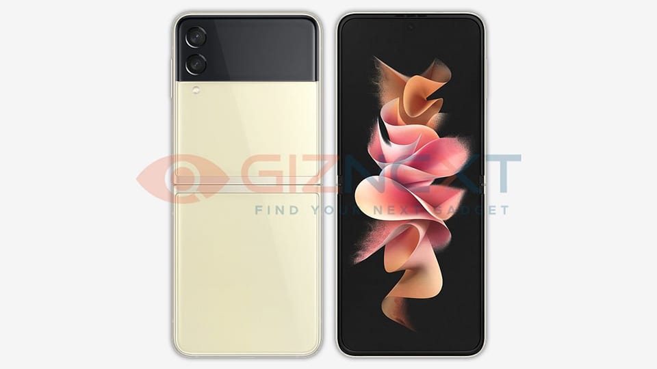 Galaxy Z Flip 3 màu vàng 