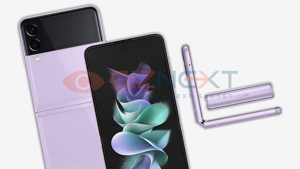Galaxy Z Flip 3 màu tím 