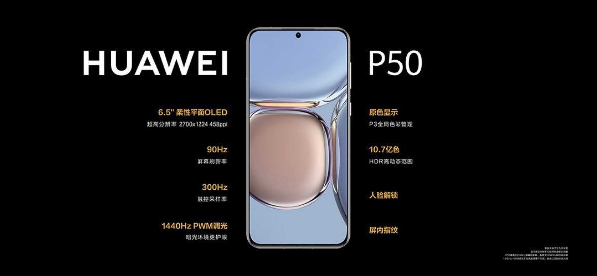 Một số thông tin về Huawei P50