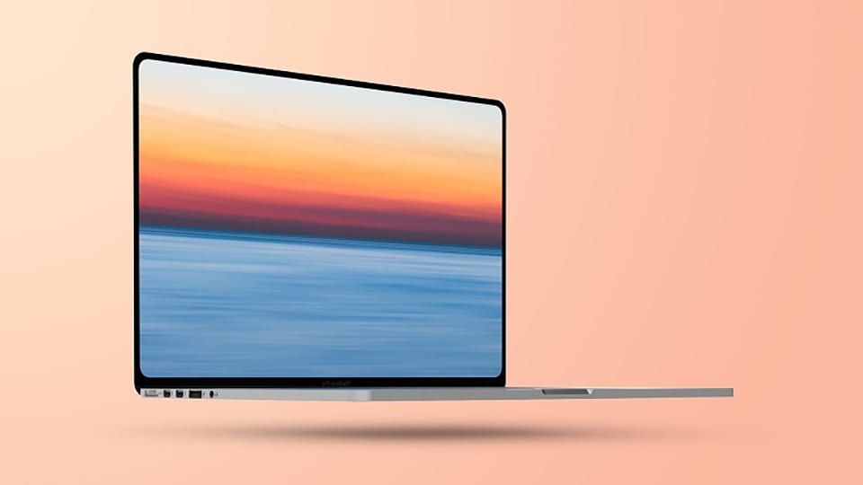 Ảnh render Macbook Pro 