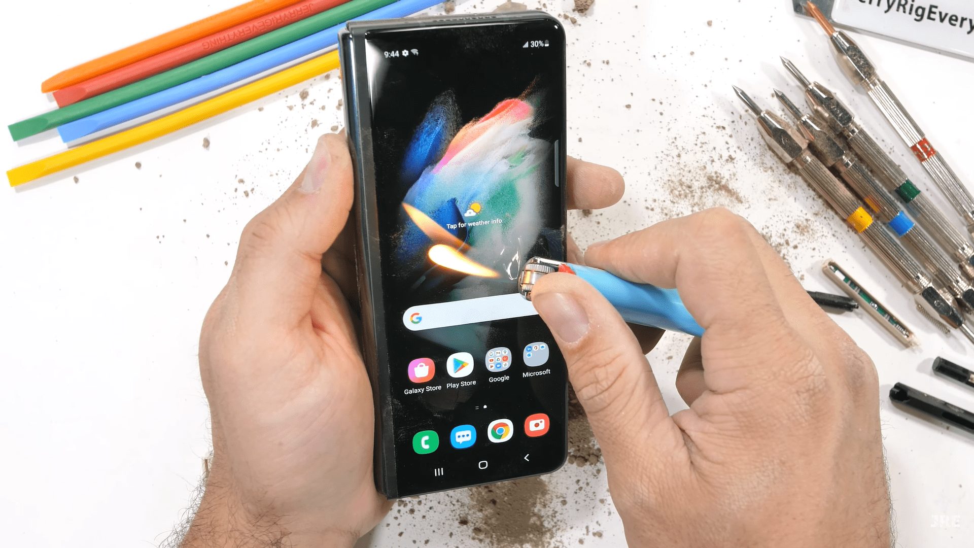 samsung màn hình gập