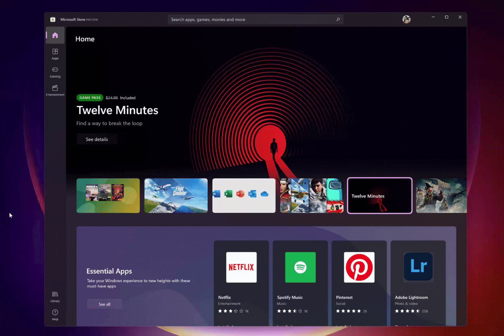 cửa hàng Microsoft mới