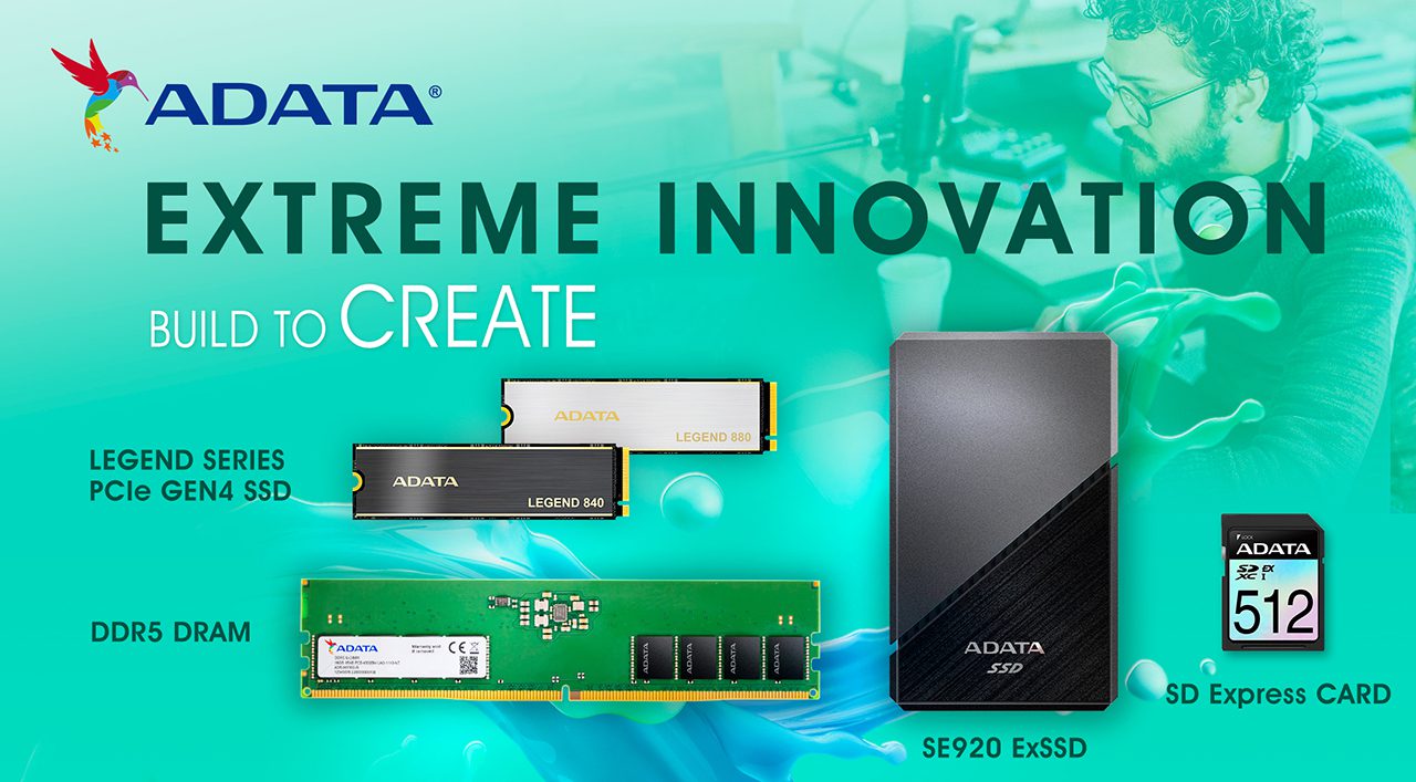 ADATA tiết lộ line up sản phẩm mang đậm chất Xtreme Innovations