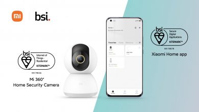Camera an ninh Mi 360 Home Security Camera và ứng dụng Mi Home đạt chứng nhận BSI Kitemark