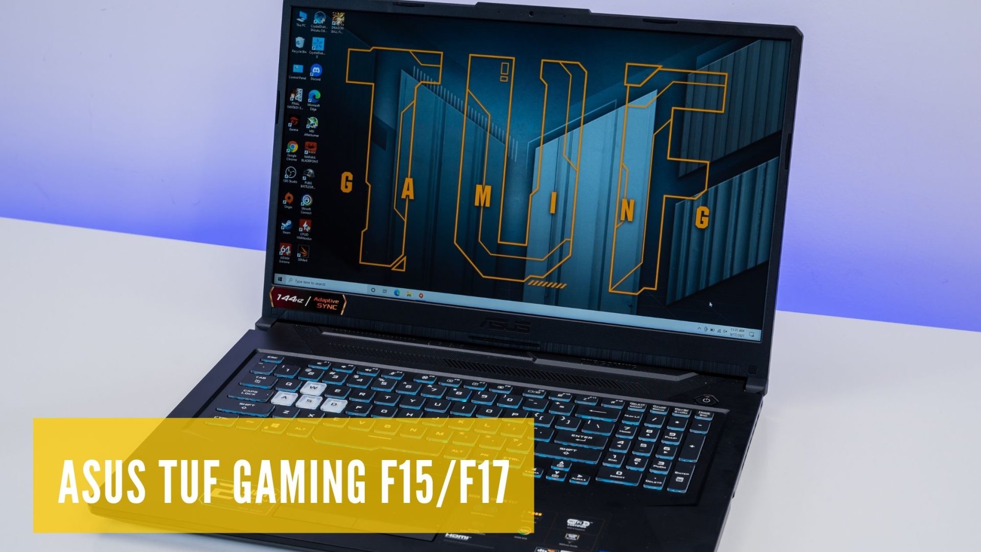 ASUS tung ra bộ đôi TUF Gaming F15/F17: Chơi game hay học tập đều "best choice"