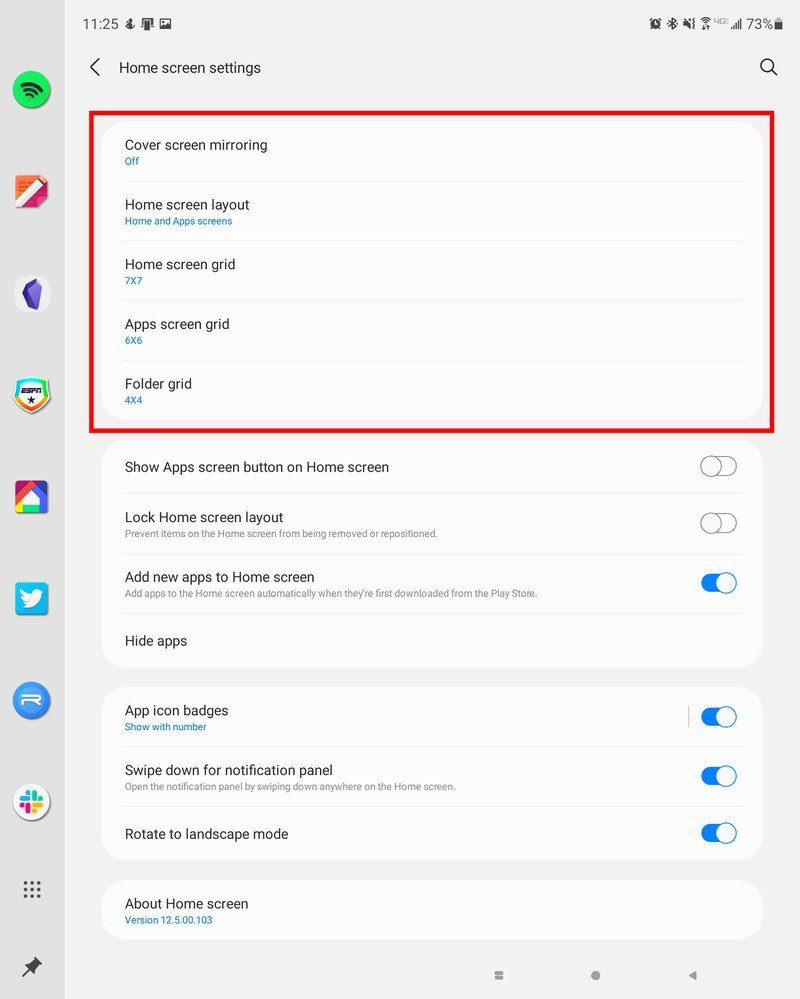 cài đặt Galaxy Fold