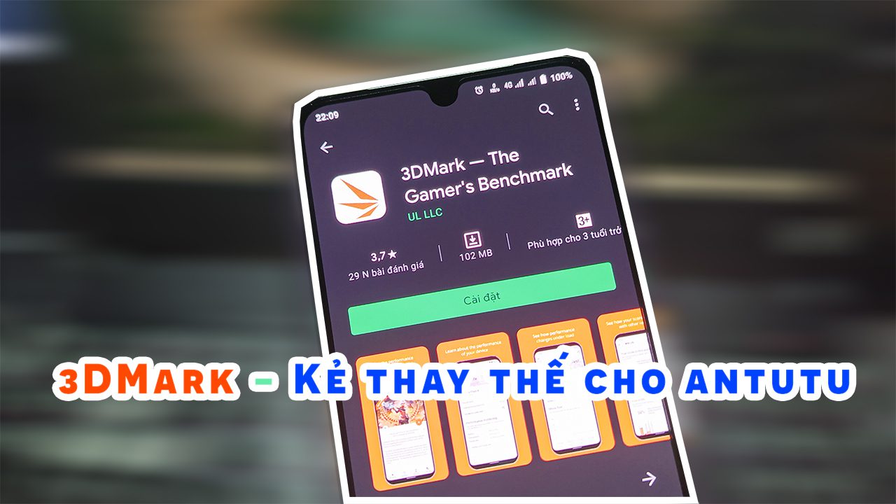 Đây là 3D Mark, kẻ thay thế Antutu Benchmark dành cho bạn