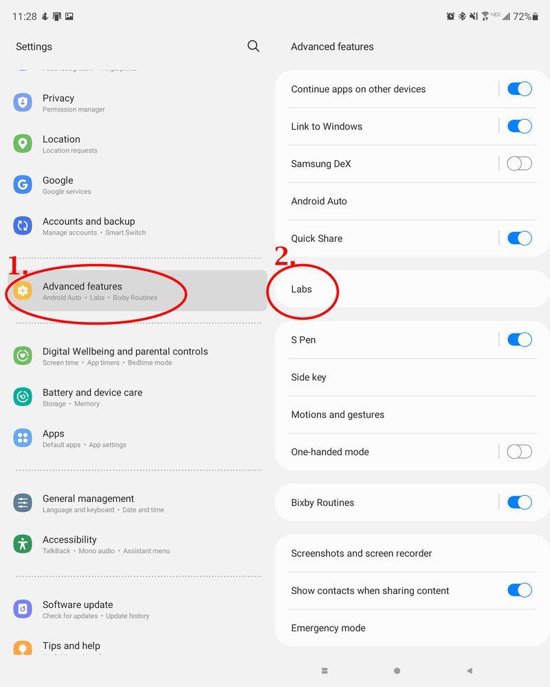 Labs Galaxy Z Fold