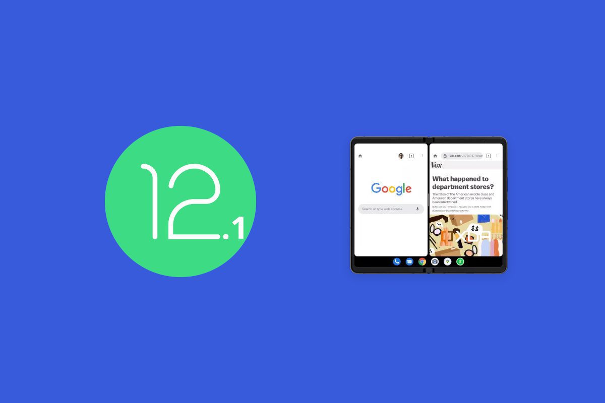 Lộ diện Android 12.1 dành riêng cho điện thoại gập và máy tính bảng