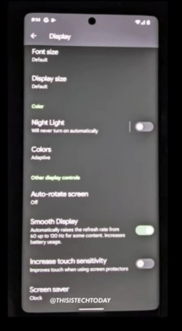 cấu hình Google Pixel 6