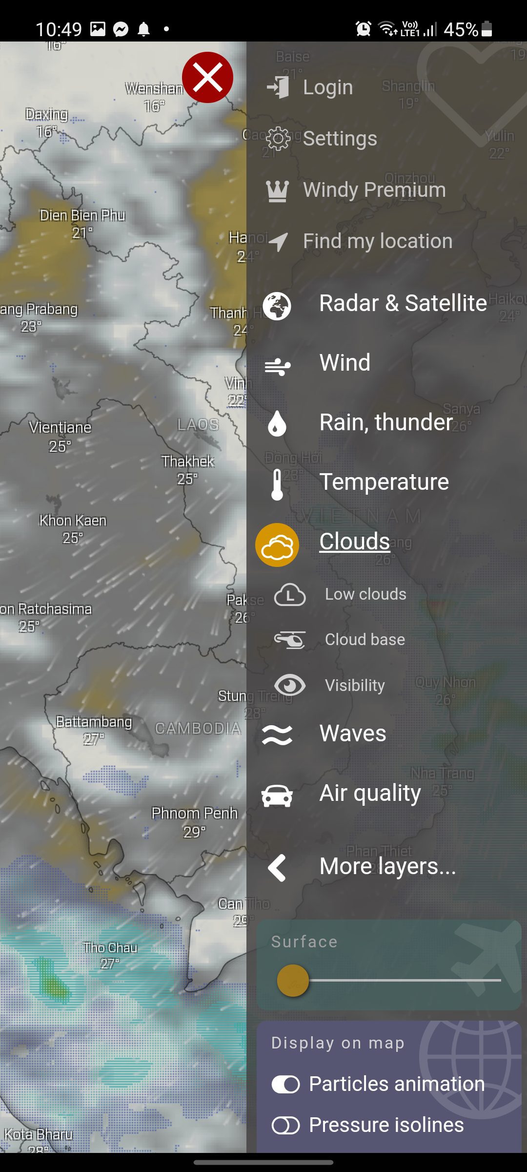 Windy - các tính năng