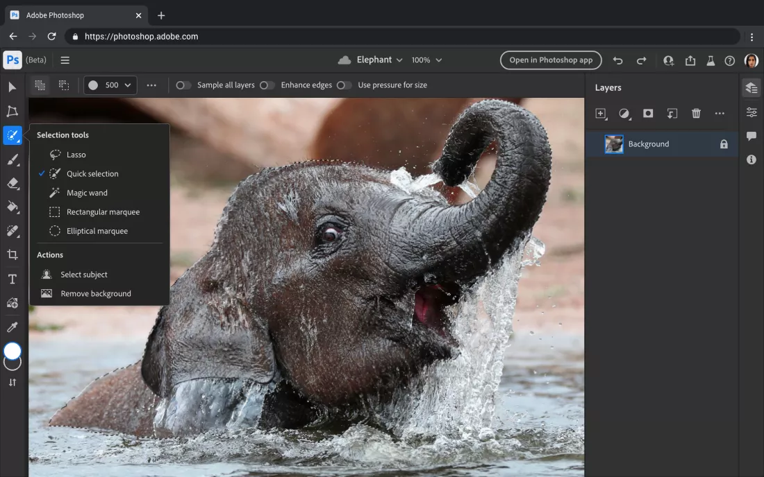 Adobe web Photoshop