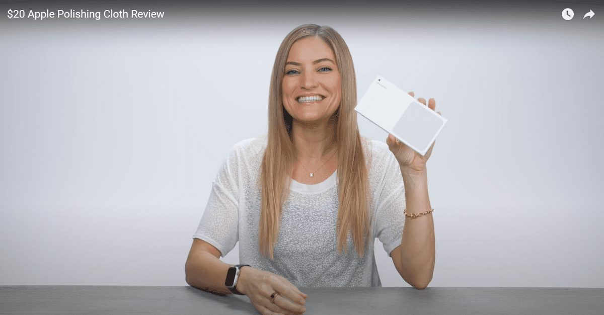 iJustine trên tay iCloth của Apple