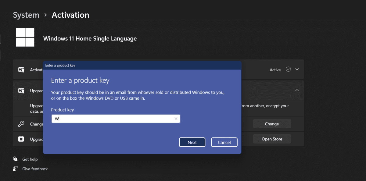 nâng cấp Windows 11 với công cụ Activation