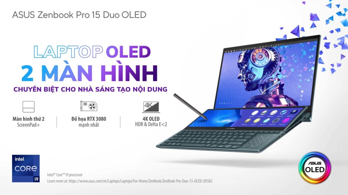 ASUS Zenbook Duo Pro 15 