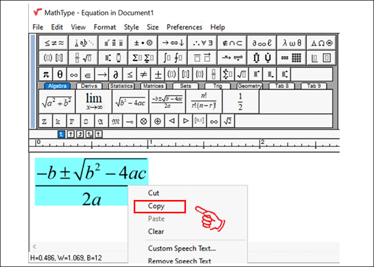 Copy công thức