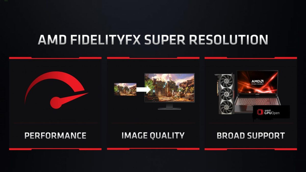 AMD FidelityFX Super Resolution