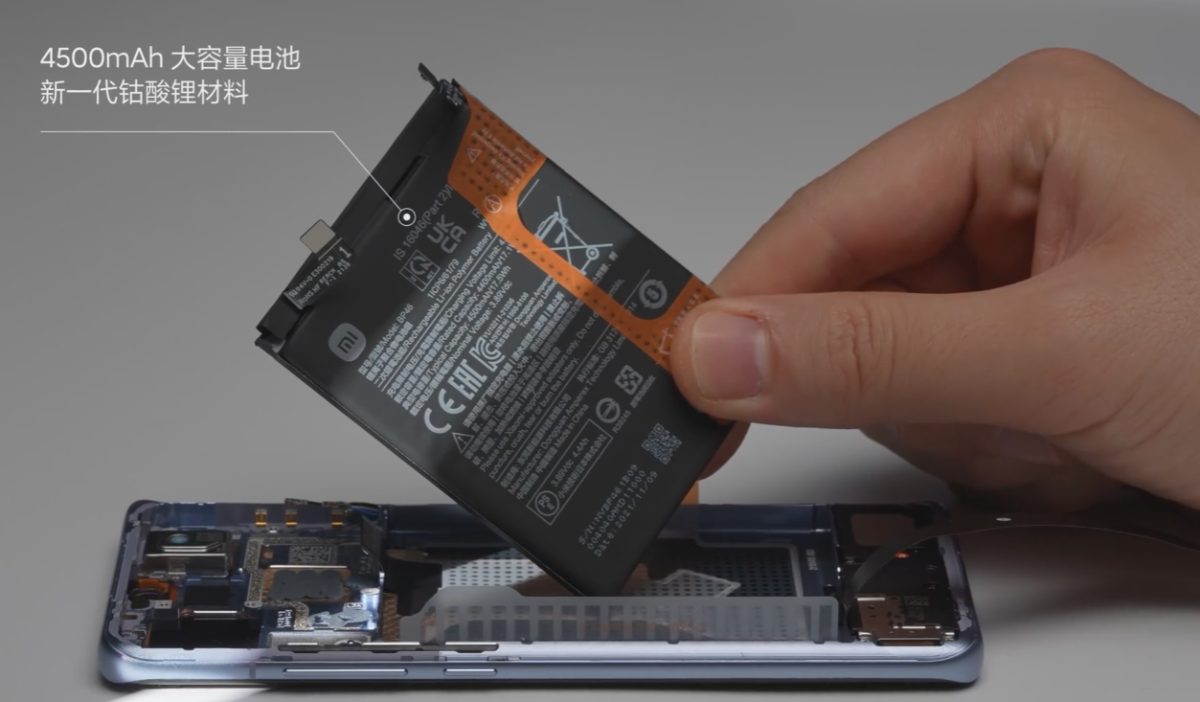 pin Xiaomi 12