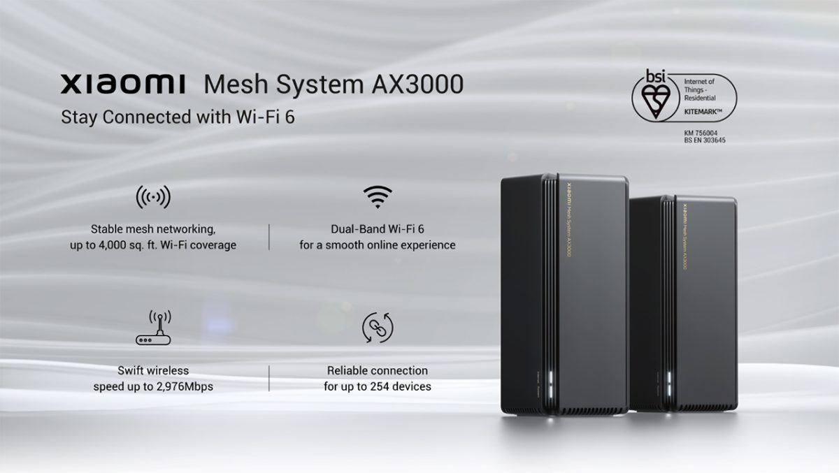 Xiaomi Mesh System AX3000