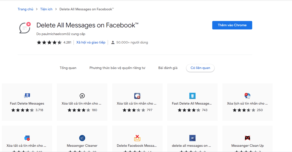 Delete All Messages on Facebook