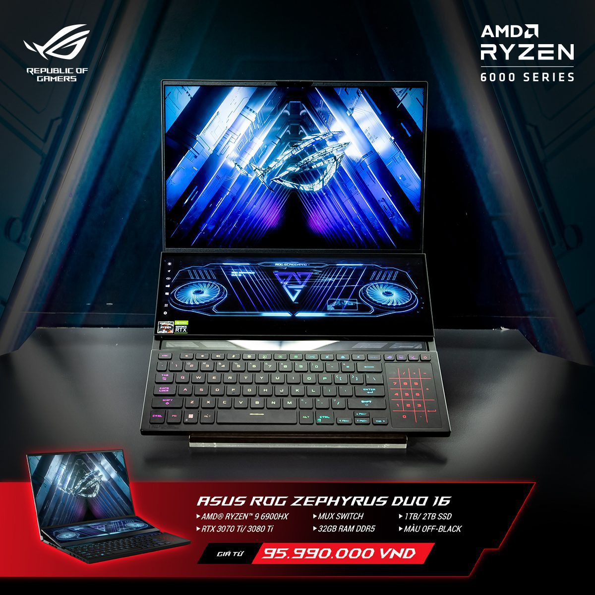 ROG Zephyrus Duo 16