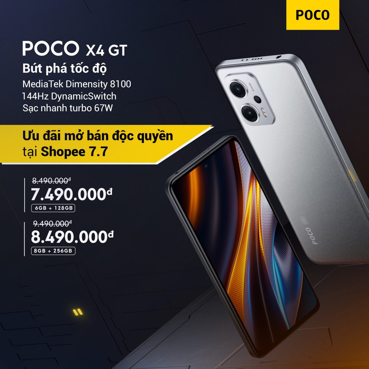 POCO X4 GT