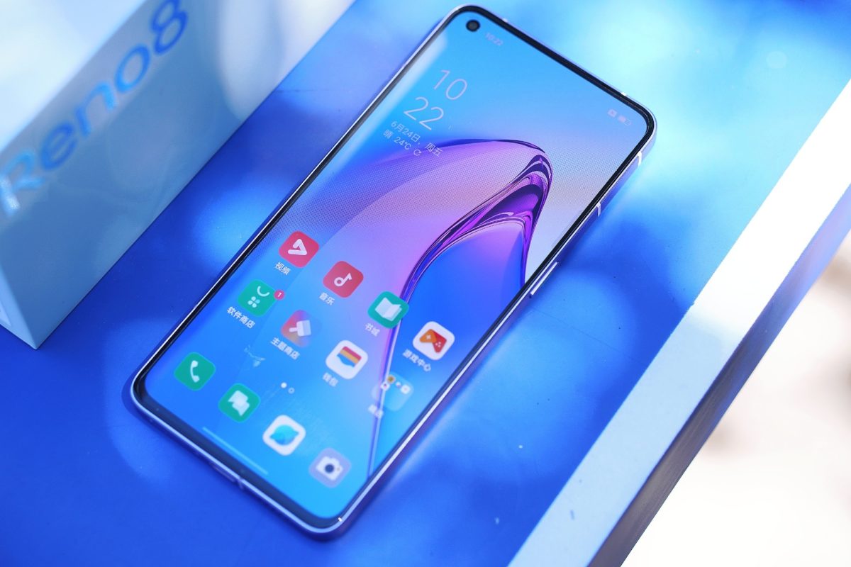 OPPO Reno8 Iris Purple