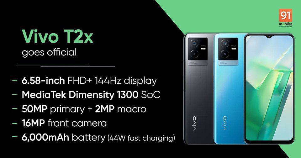 vivo T2x