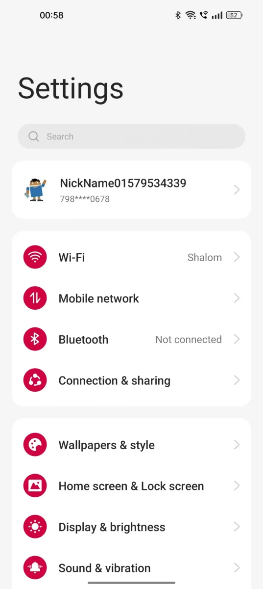 giao diện ColorOS 13