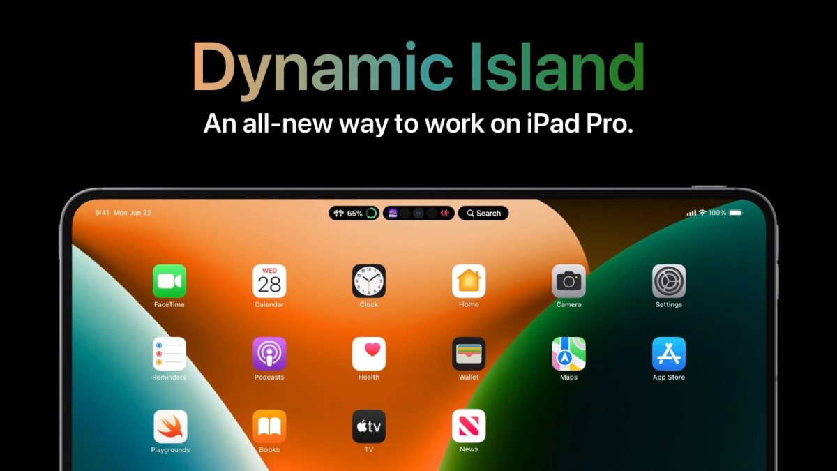 iPad Pro Dynamic Island