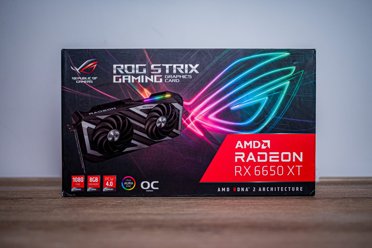 ROG Strix Radeon RX6650 XT