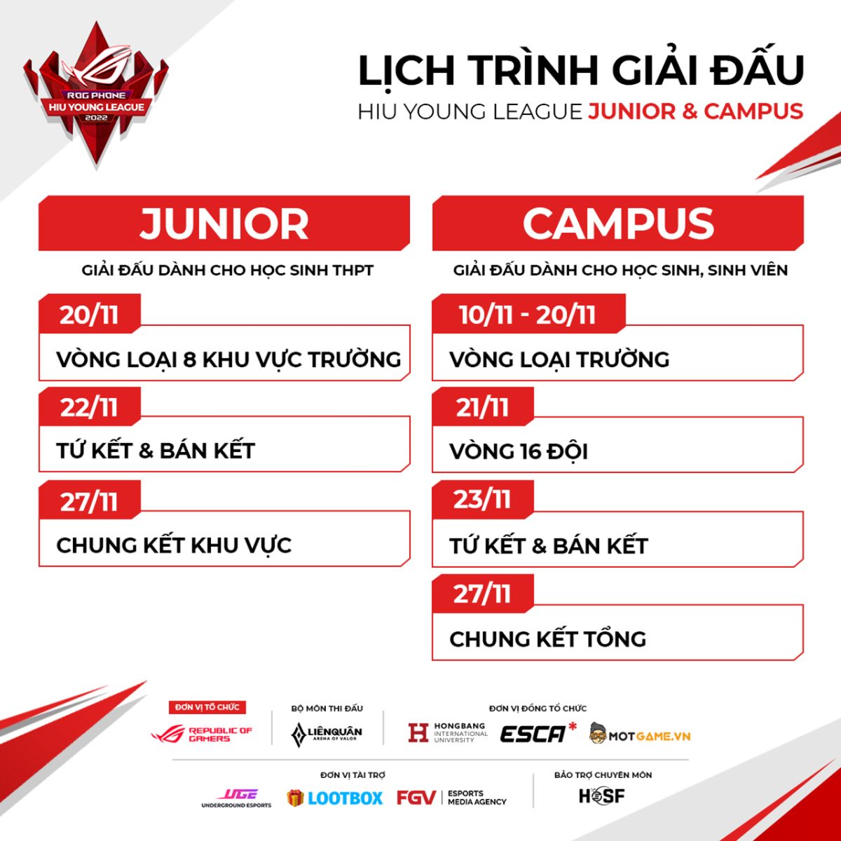 ROG PHONE HIU YOUNG LEAGUE