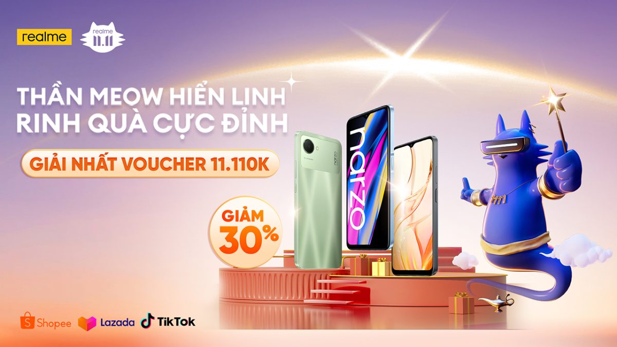 realme Lazada, Shopee và TikTok Shop