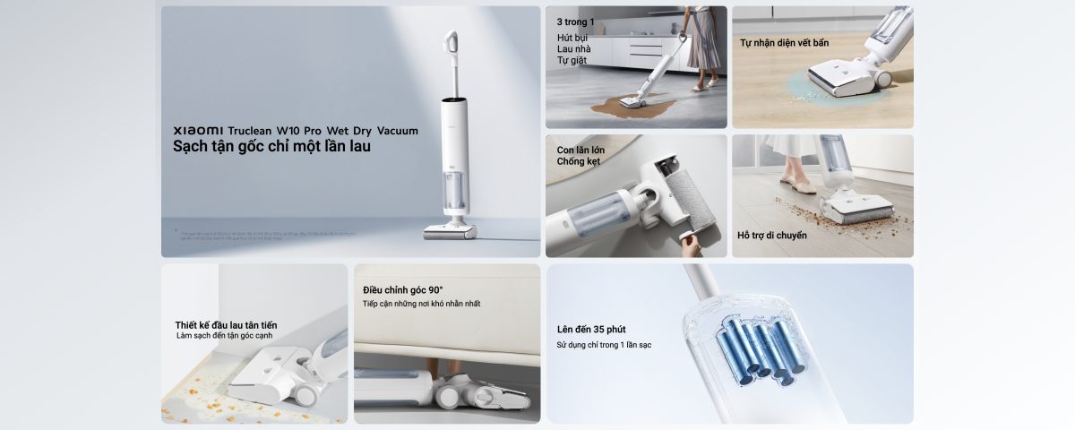 Xiaomi Truclean W10 Pro Wet Dry Vacuum