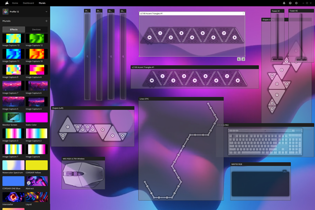 CORSAIR ICUE Murals Lighting