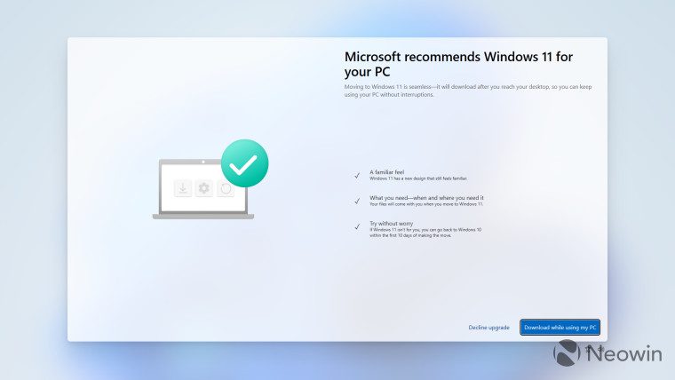 cấu hình windows 11