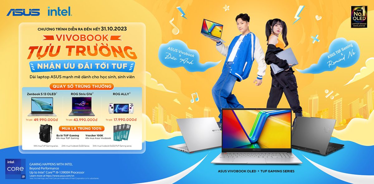 asus tựu trường