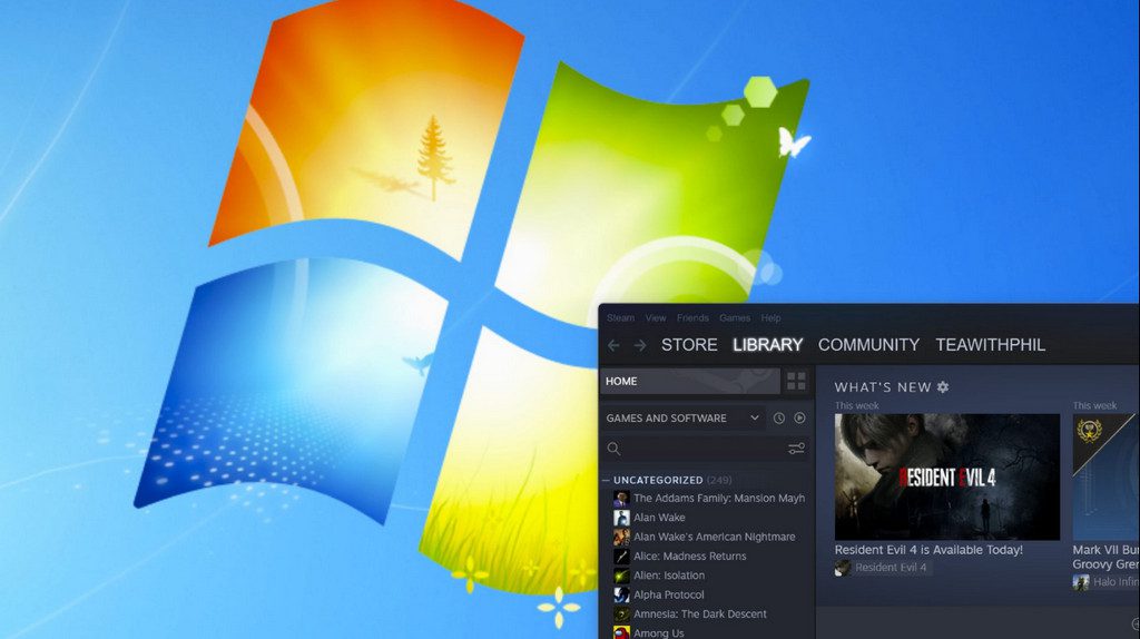 steam windows 7