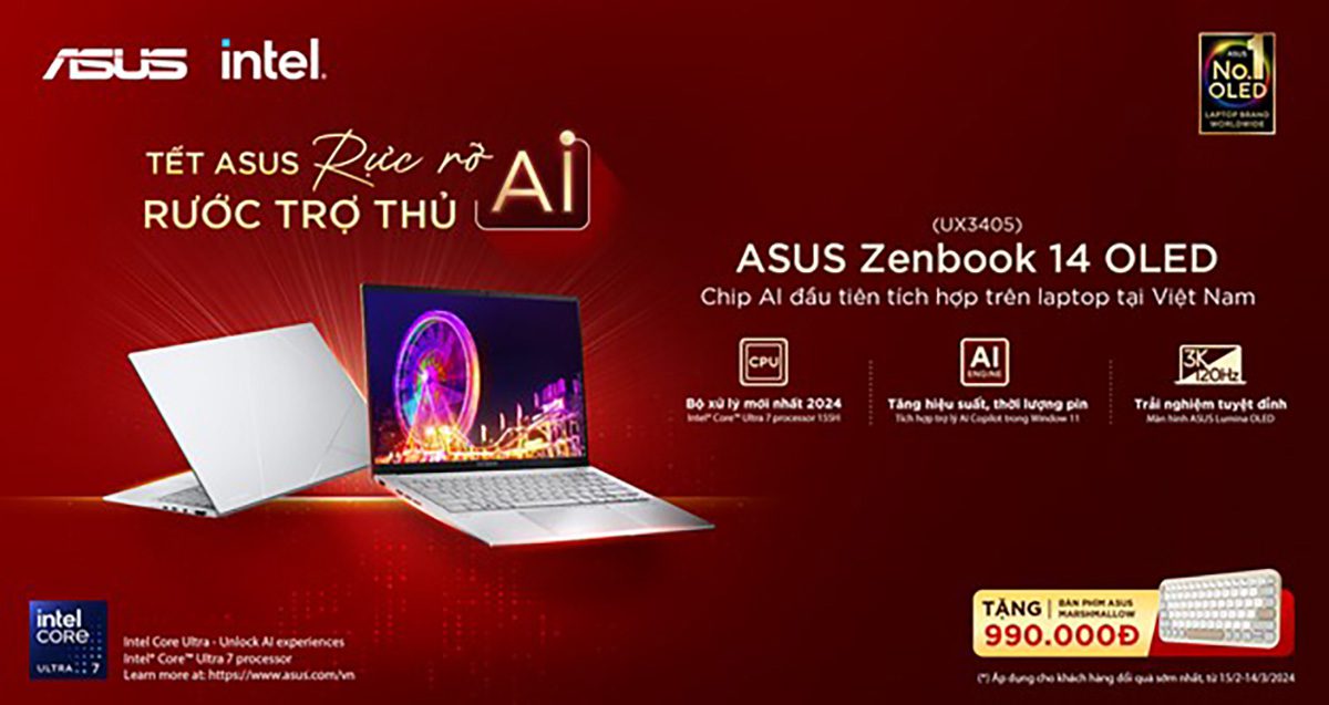 Tết ASUS rực rỡ