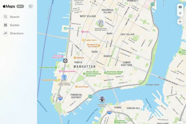 Apple Maps Web