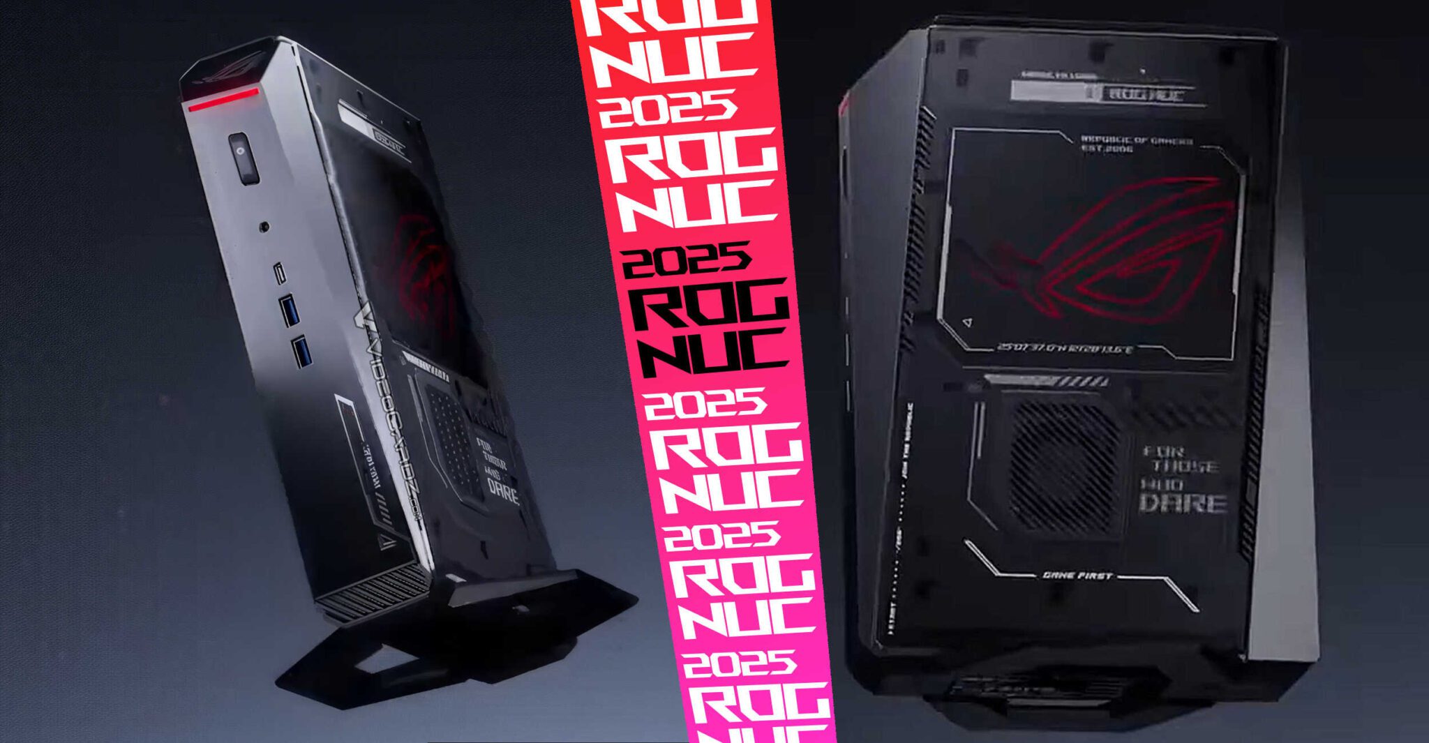 ASUS ROG NUC 2025 Rò rỉ về máy tính Mini Gaming thế hệ mới TekCafe.vn