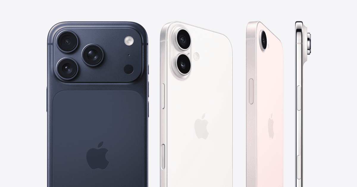 Ảnh iPhone từ website chính thức của Apple. Ảnh: Apple