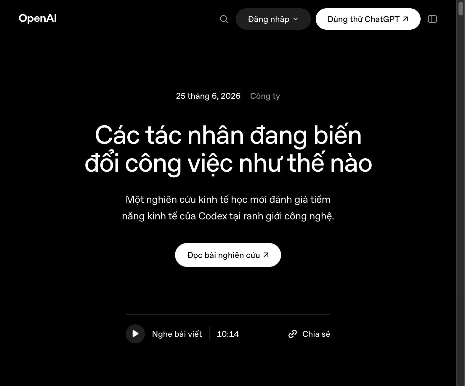 OpenAI - How agents are transforming work
