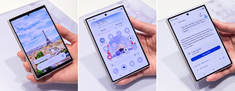 Ảnh: Z Flip8 trên Samsung Global Newsroom với màn hình ngoài FlexWindow được mở rộng vai trò sử dụng hằng ngày.
