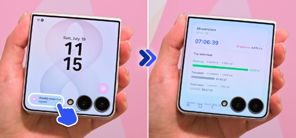 Ảnh: Galaxy Z Fold8 trên Samsung Global Newsroom với tỷ lệ màn hình mới thiên về đọc nội dung và giải trí.