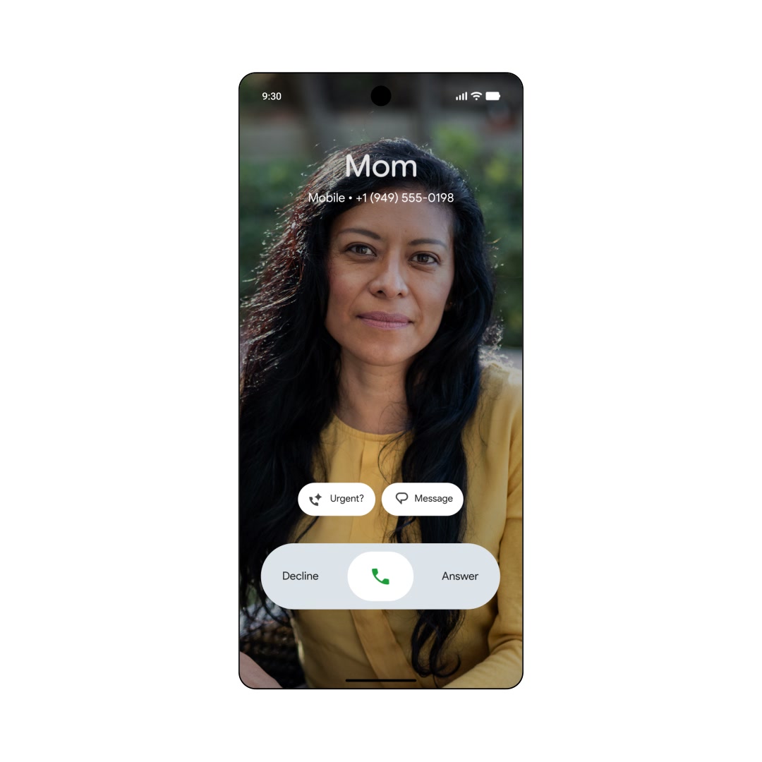 Android đang được bổ sung lớp nhận diện và cảnh báo cuộc gọi giả mạo ngay trong trải nghiệm gọi điện. Ảnh: Google