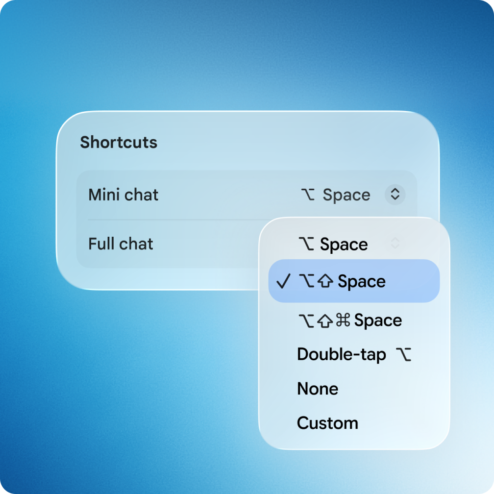 Ảnh: Google Gemini for Mac - trang tải app và giới thiệu tính năng cho Mac.